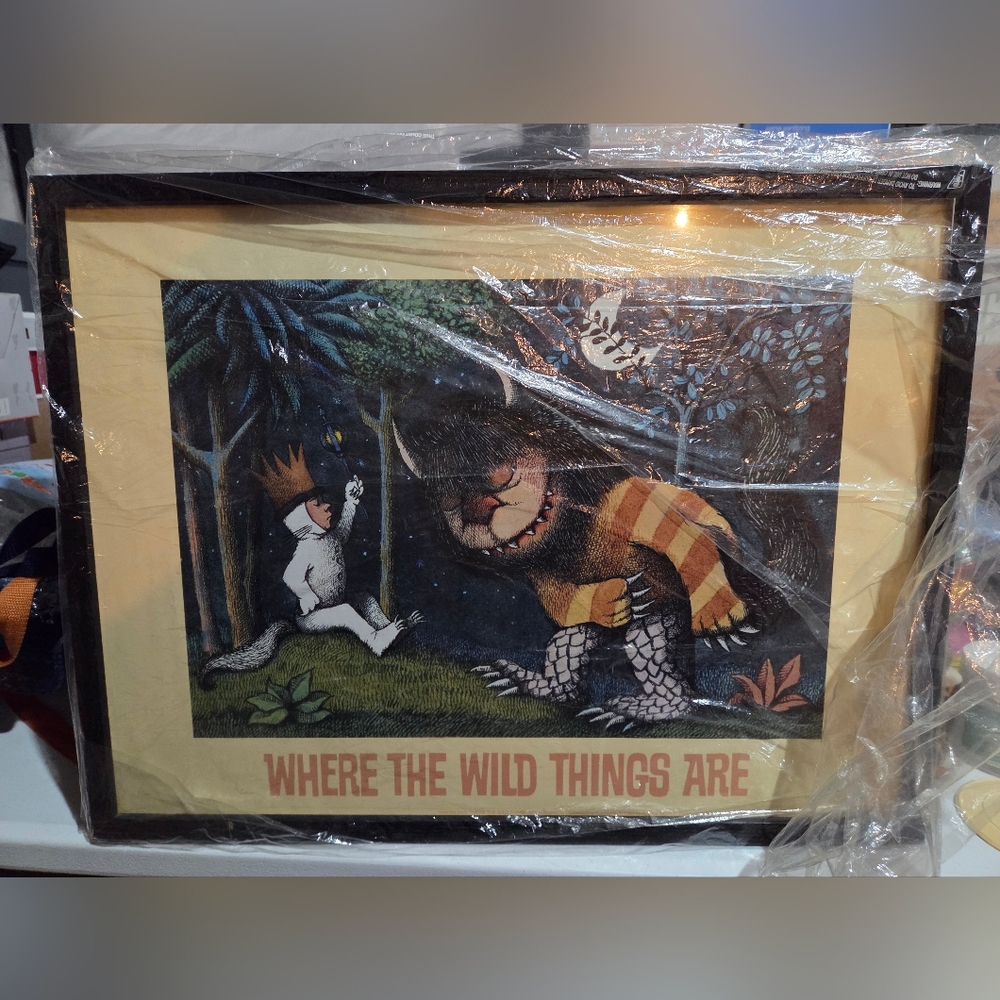 Where the Wild Things Are Framed Print